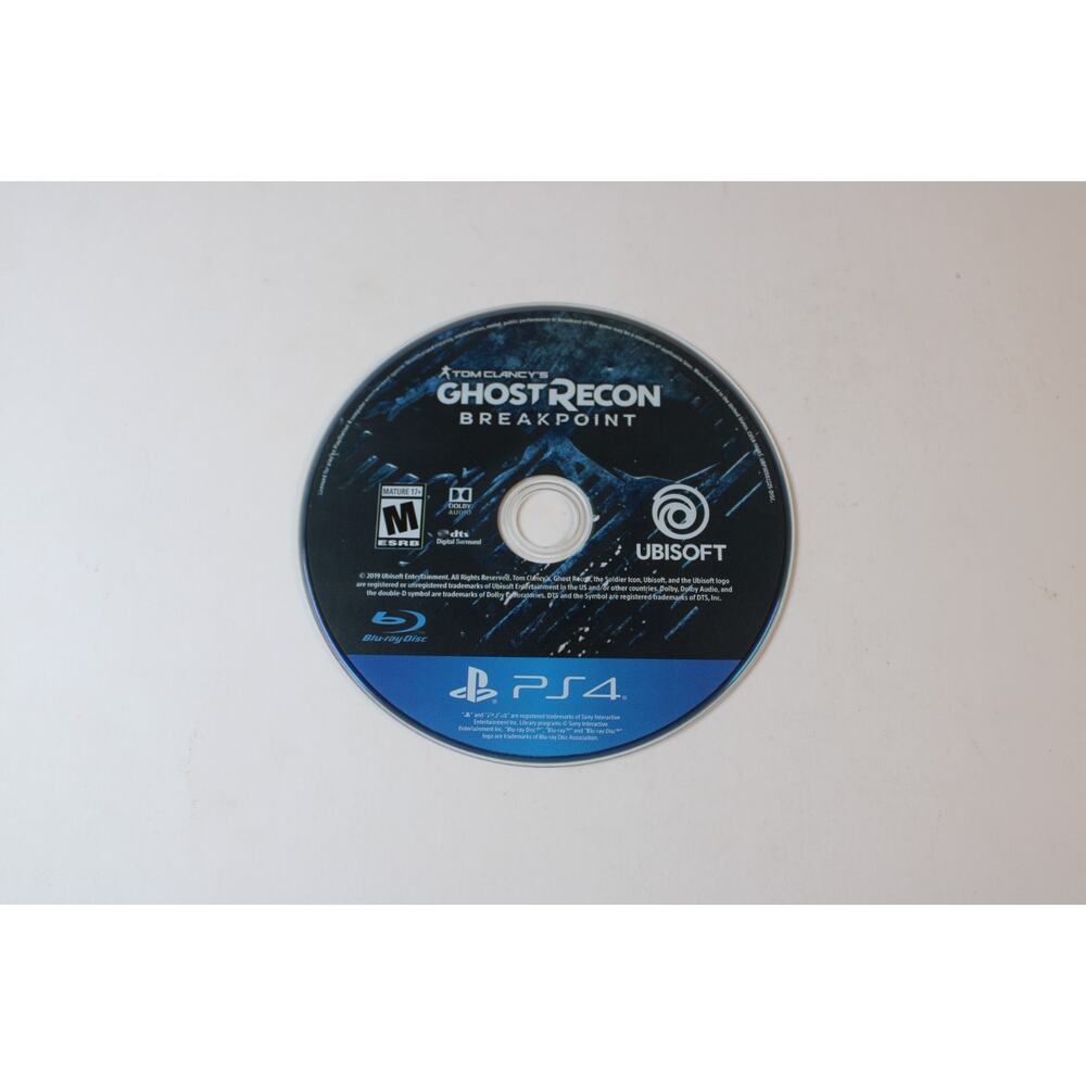 Tom Clancy's Ghost Recon: Breakpoint (Sony PlayStation 4, PS4) Disc Only, Tested - Picture 3 of 7